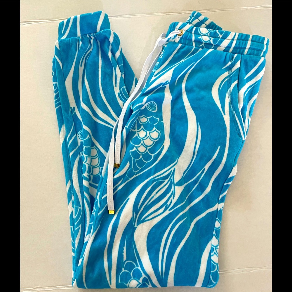 Lilly Pulitzer Joe Cool Mimosa Plush Joggers